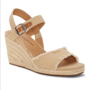 HP 💘 LUCKY BRAND • mindra espadrille wedge sandal